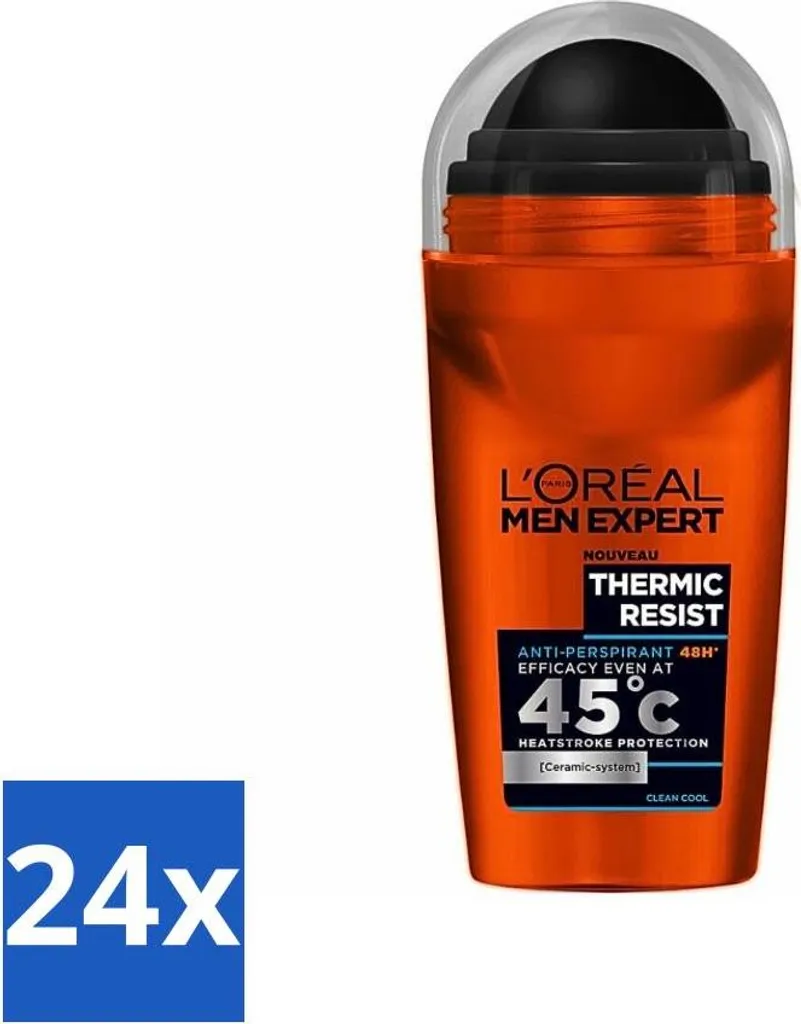 L'Oréal Men Expert Thermic Resist 24x - Deodorante 48h Calore Estremo