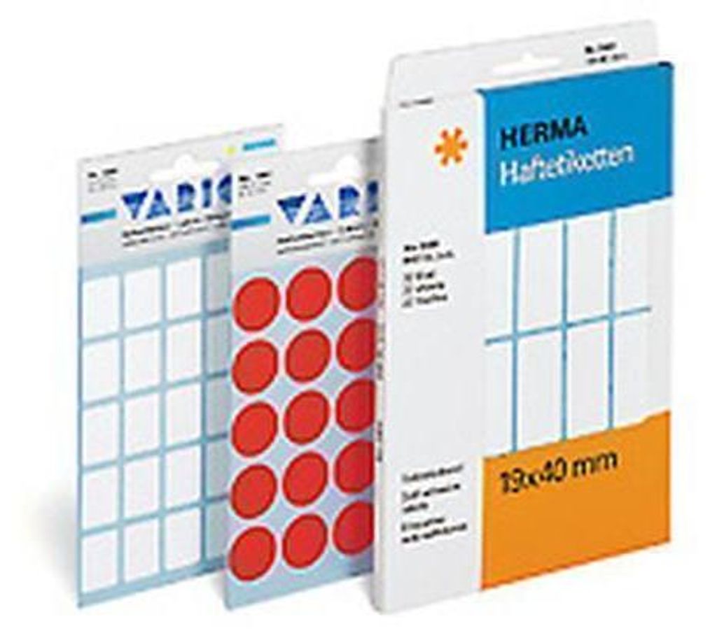 HERMA Vielzwecketiketten/Farbpunkte  8mm rund pink Obrázok produktu 