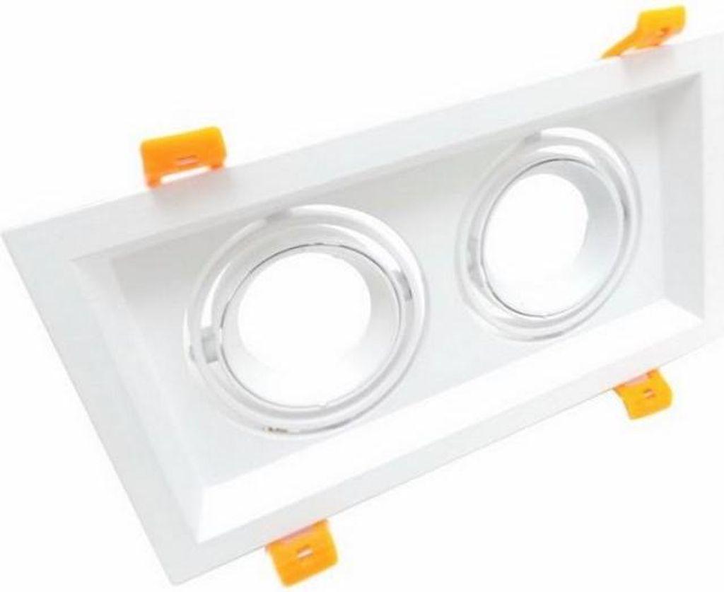 Halter Spot GU10 LED Einbaustrahler Doppelprojektor