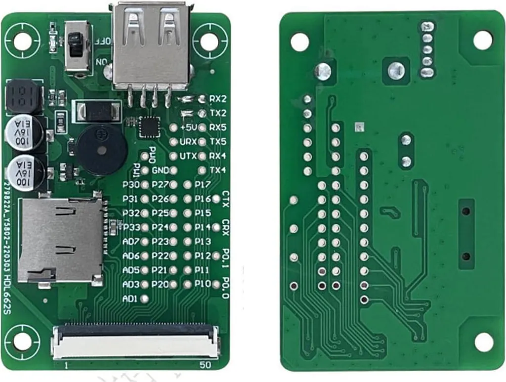 HDL662S Adaptateur FPC pour Écran DWIN COF 50 Broches Haute Qualité