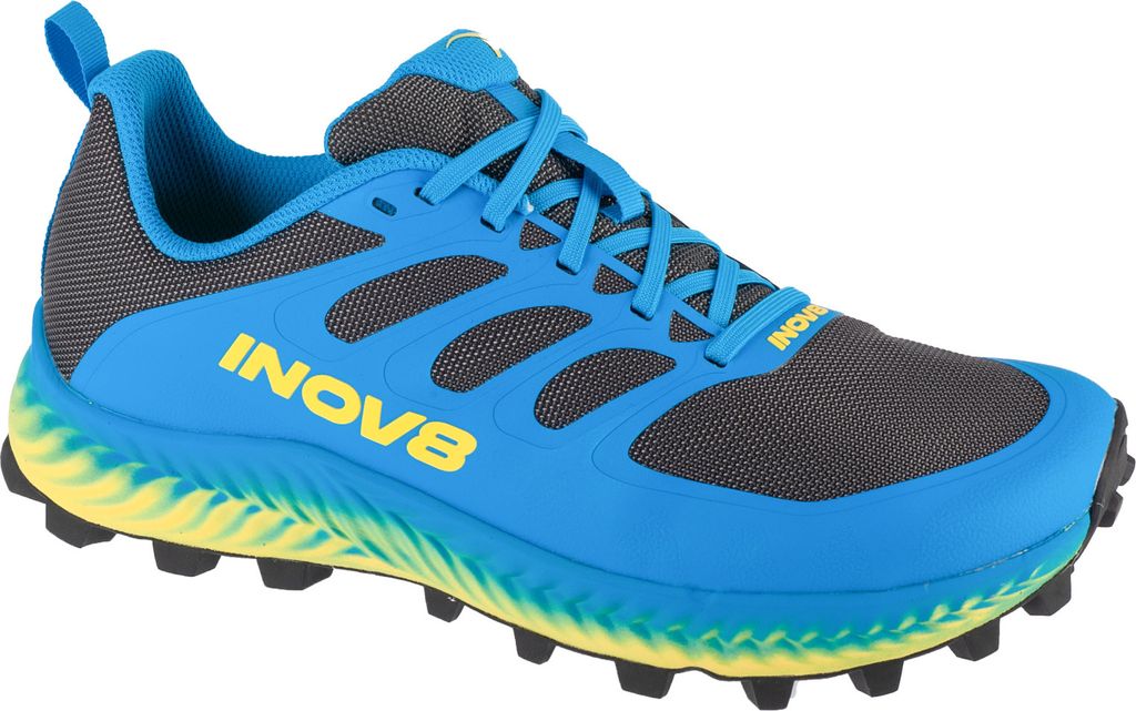 Inov-8 Mudtalon Dark Grey/Blue/Yellow 45 Traillaufschuhe