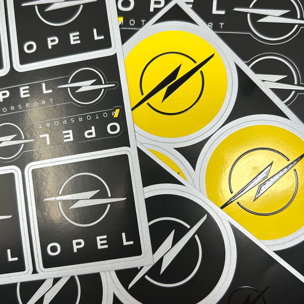 Autocollant Opel Logo Opc - Adhésif 3M Pro / Oracal - GTStickers