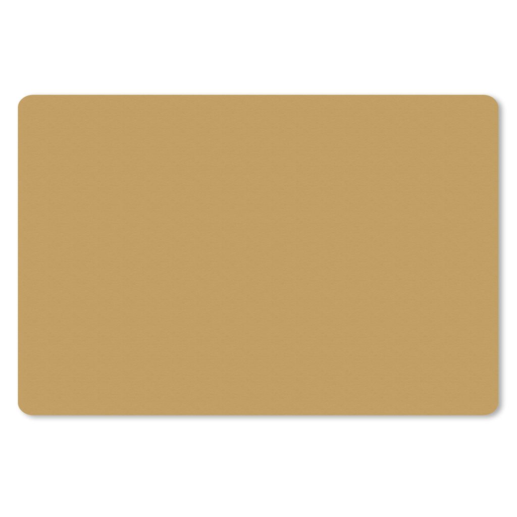 MuchoWow Mauspad Mousepad Ockergelb - Farbe - Herbst - Gelb - Fest - Farben 27x18 cm - Mousepads - Maus Mat - Pad - Mausunterlage - Büroartikel ...