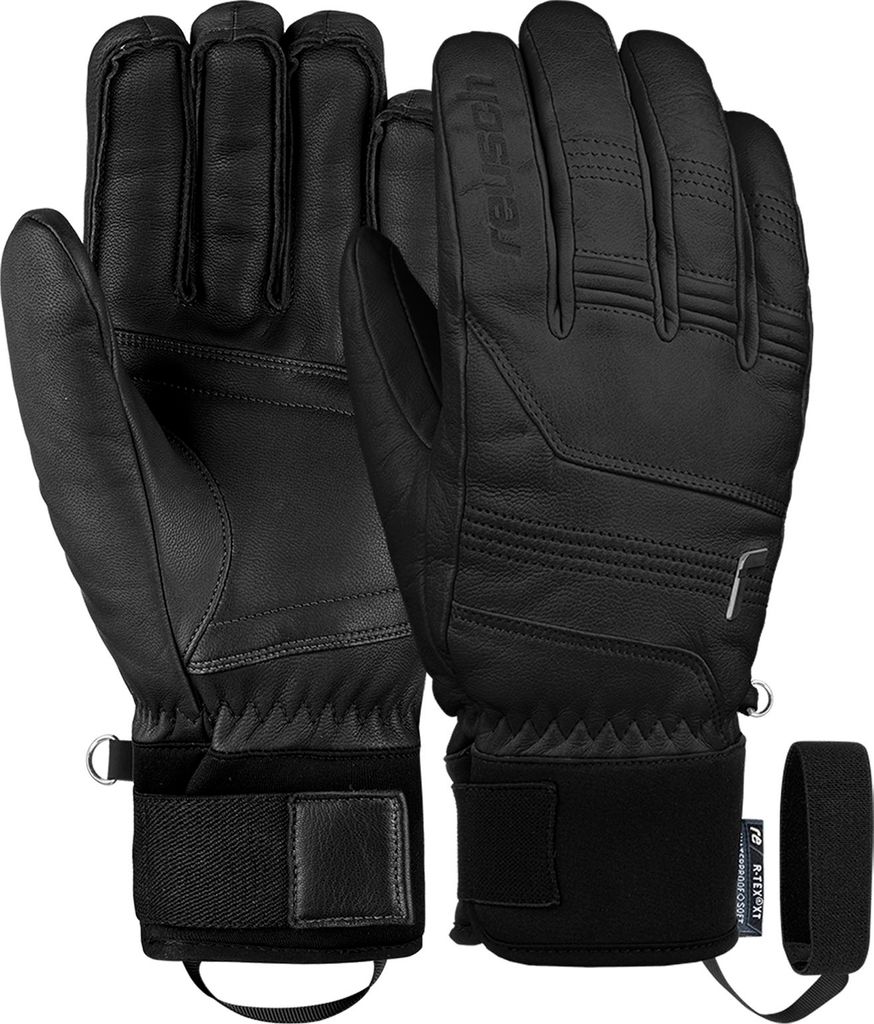 Reusch Fingerhandschuhe Highland R-TEX XT aus wasserdichtem und atmungsaktivem Material 7700 black 9.5