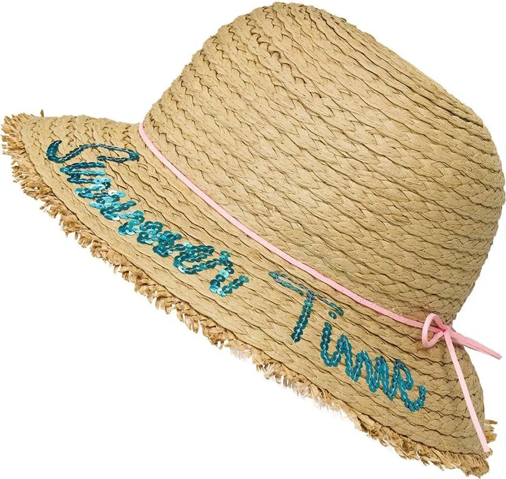 Cappello Bimbi Döll in Paglia con Paillettes | Protezione e Comfort