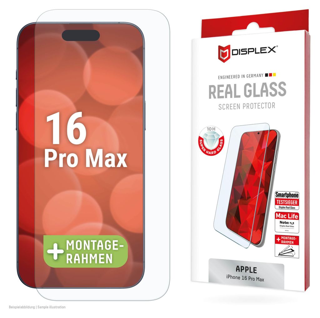 Displex 01996, Apple, iPhone 16 Pro Max, Aplikacja na Zdjęcie produktu 