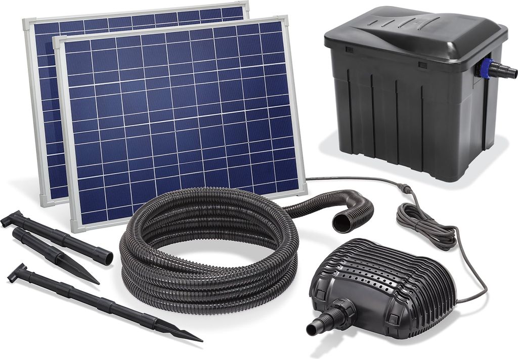 esotec Solar Außen Teichfilter-Set Premium 70/3400 | Produktbild 