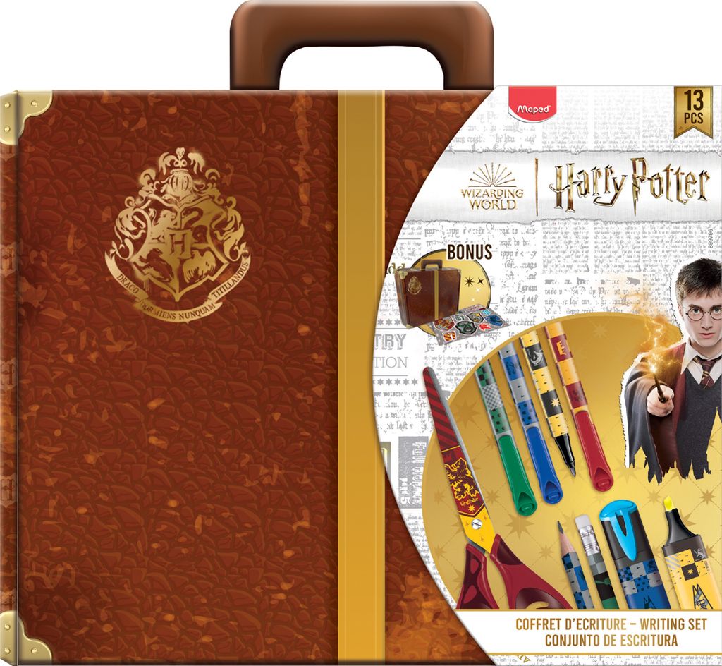 Maped Zeichenset HARRY POTTER 13-teilig im Koffer Produktbild 