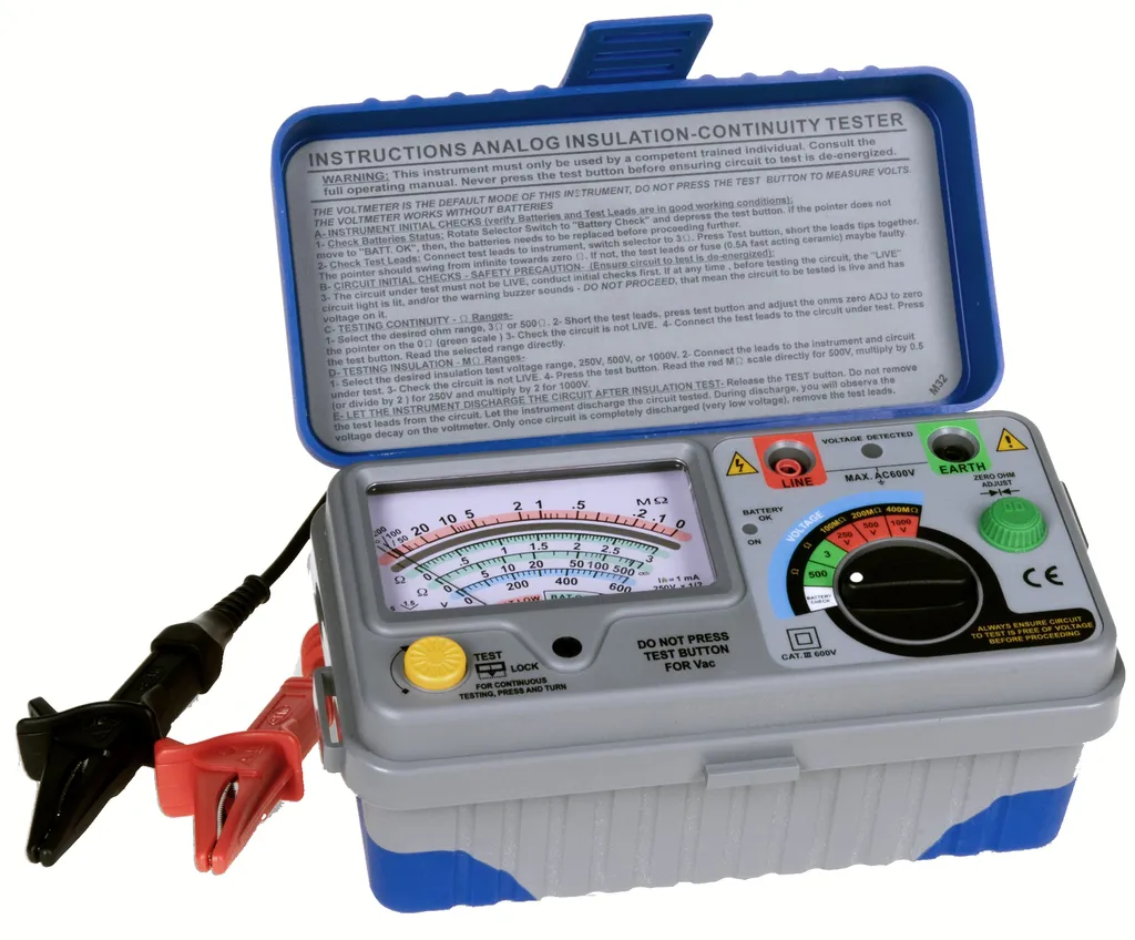 Testeur d'isolation pour Maintenance Industrielle PeakTech P 2675 - 1000V