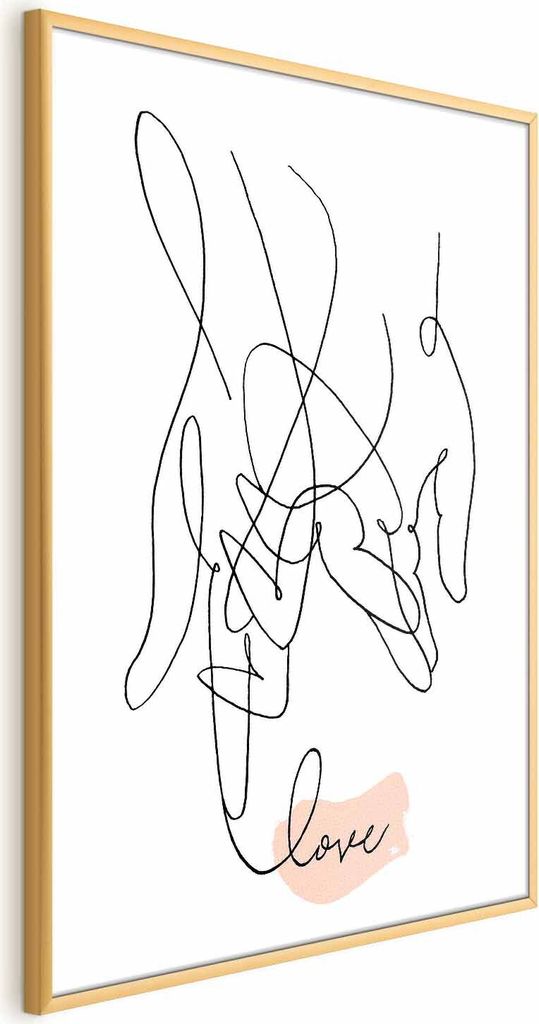 Posterpapier Poster - Tangled Feelings 40x60 cm Menschen m-A-0928-ao-a