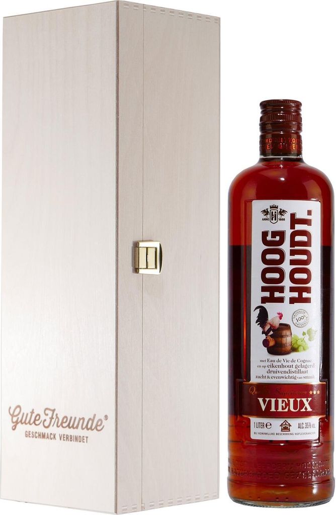 Hooghoudt Vieux Spirituose mit Geschenk-HK