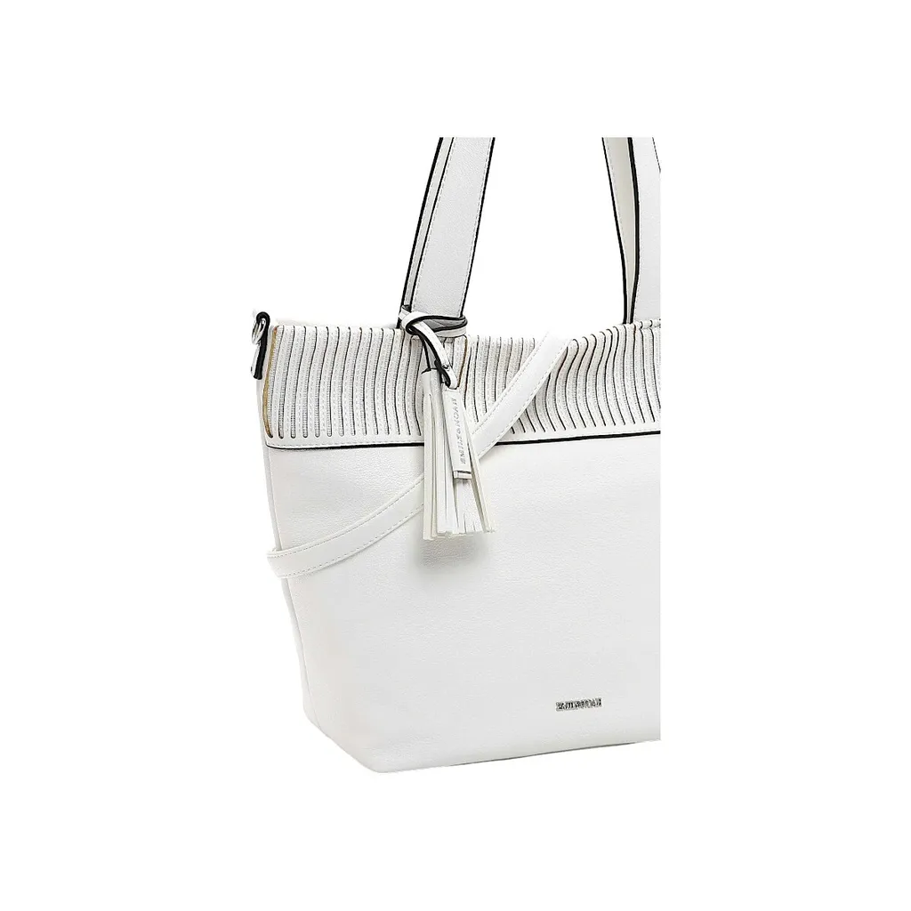 Emily & Noah Brigitte Sac à main blanc en cuir synthétique taille unique - 2