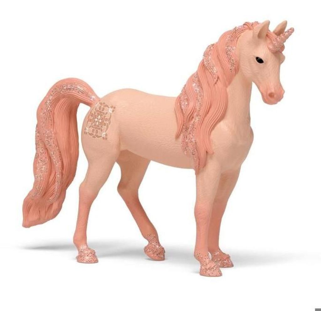 Figur, Schleich Jument Licorne Peach, Multicolor, 16x3.5x11 cm, Ab 5 Jahren