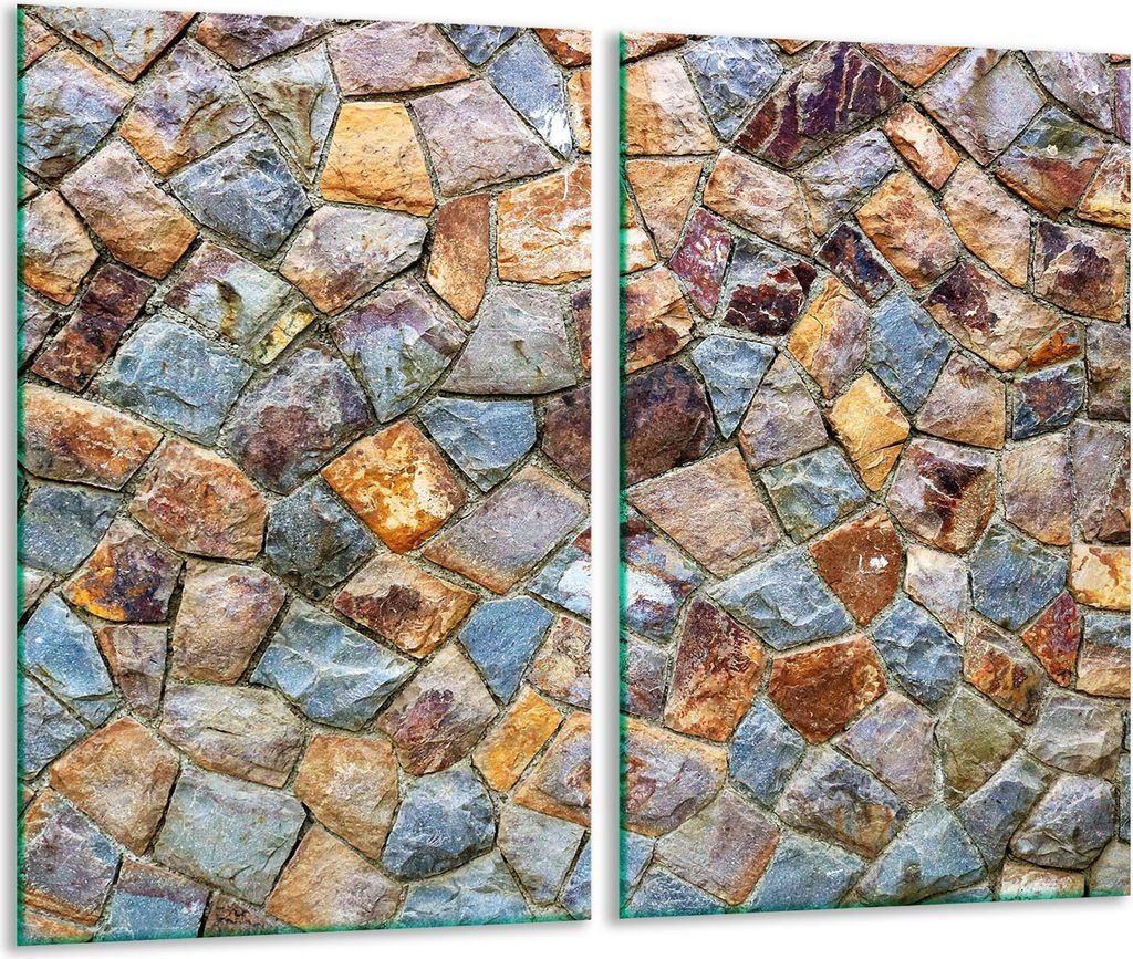 Herdabdeckplatten 2 teilig 30x52 Glaskeramikkochfeld Abdeckung Glas Musik