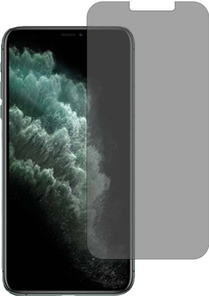 Smartphonica Privacy Bildschirmschutz für iPhone 11 Pro gehärtetes Glas