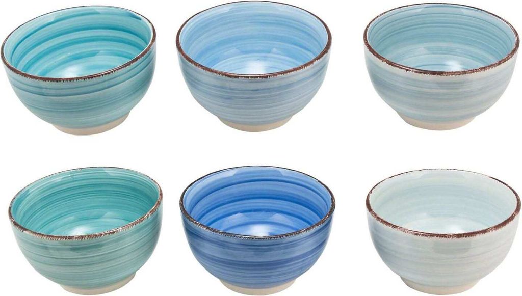 Blue  6 x Schale 14cm  im Farbmix Produktbild 5