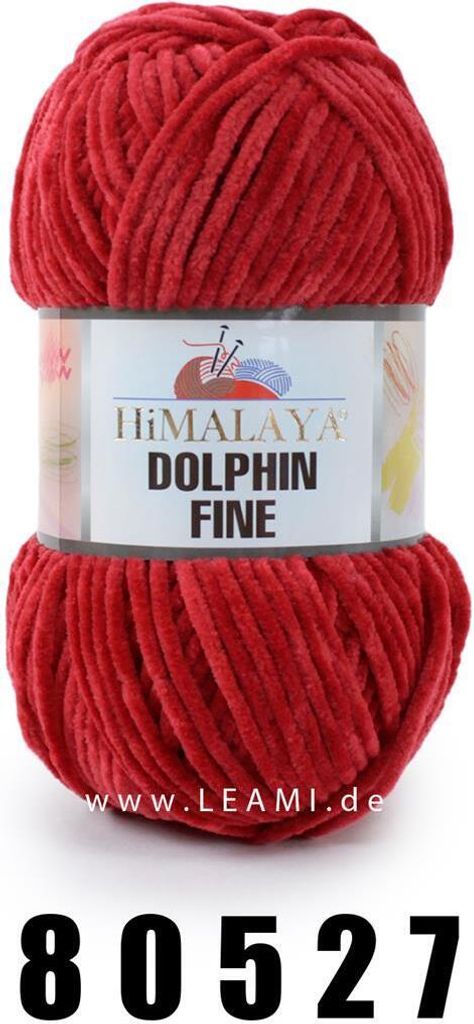 Himalaya Dolphin Fine 80527 Red Strickgarn
