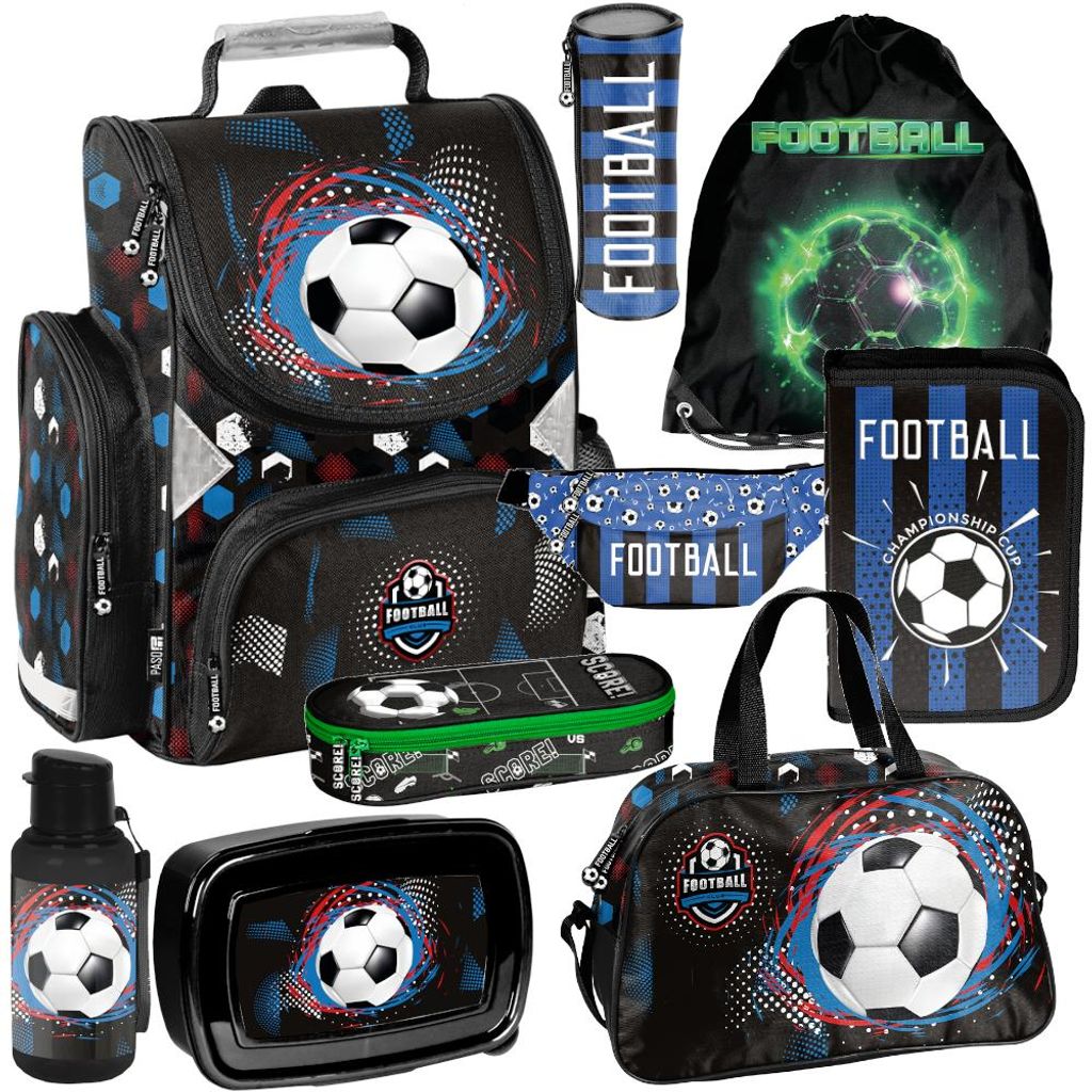 Mega Set scolaire XXL – FOOTBALL : Ensemble de 9 pièces Image du produit 
