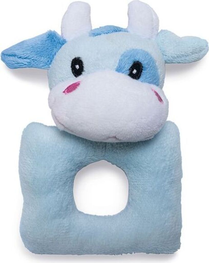 Karlie 1 Stück Welpenspielzeug Puppy Love Frosch, Ente, Schwein oder Kuh 14 cm