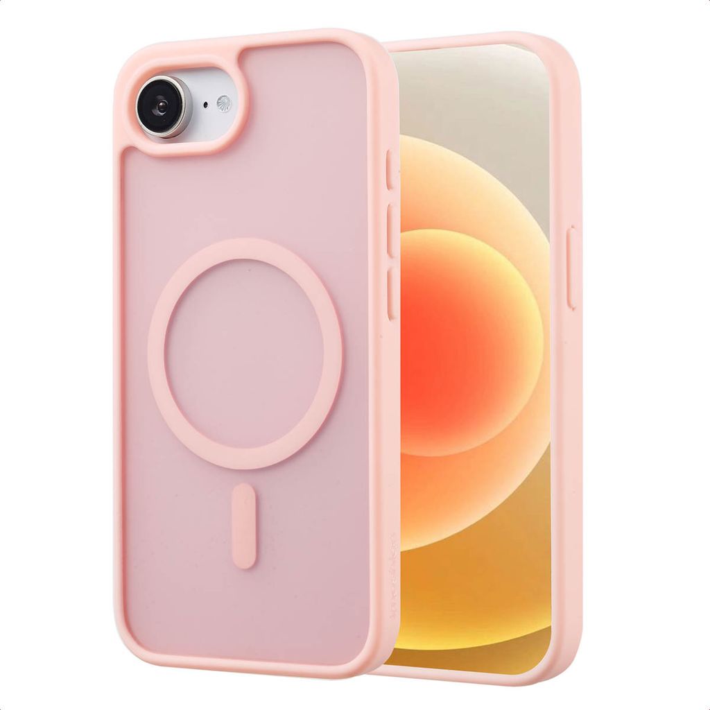 imoshion Color Guard Back Cover mit MagSafe iPhone 16e - Hellrosa