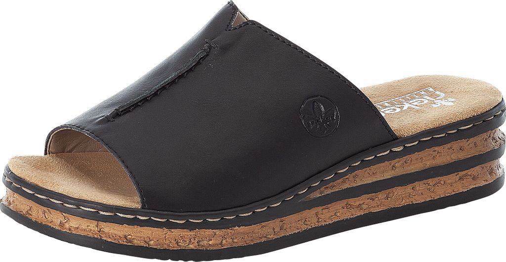 Rieker Damen Pantoletten Clogs Keilabsatz 629M9-00, Produktbild 