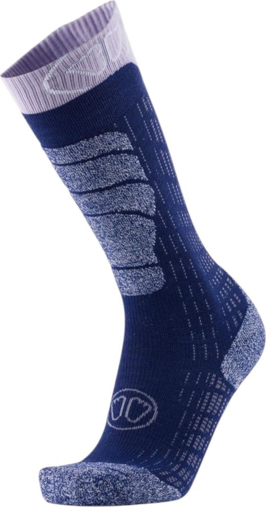 SIDAS Ski Merino Damen Skistrumpf Socken violett 39-40