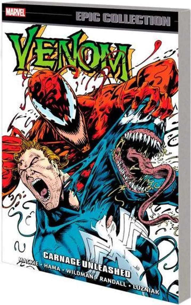 Livre BD Venom Epic Collection Carnage Unleashed Marvel Comics VO