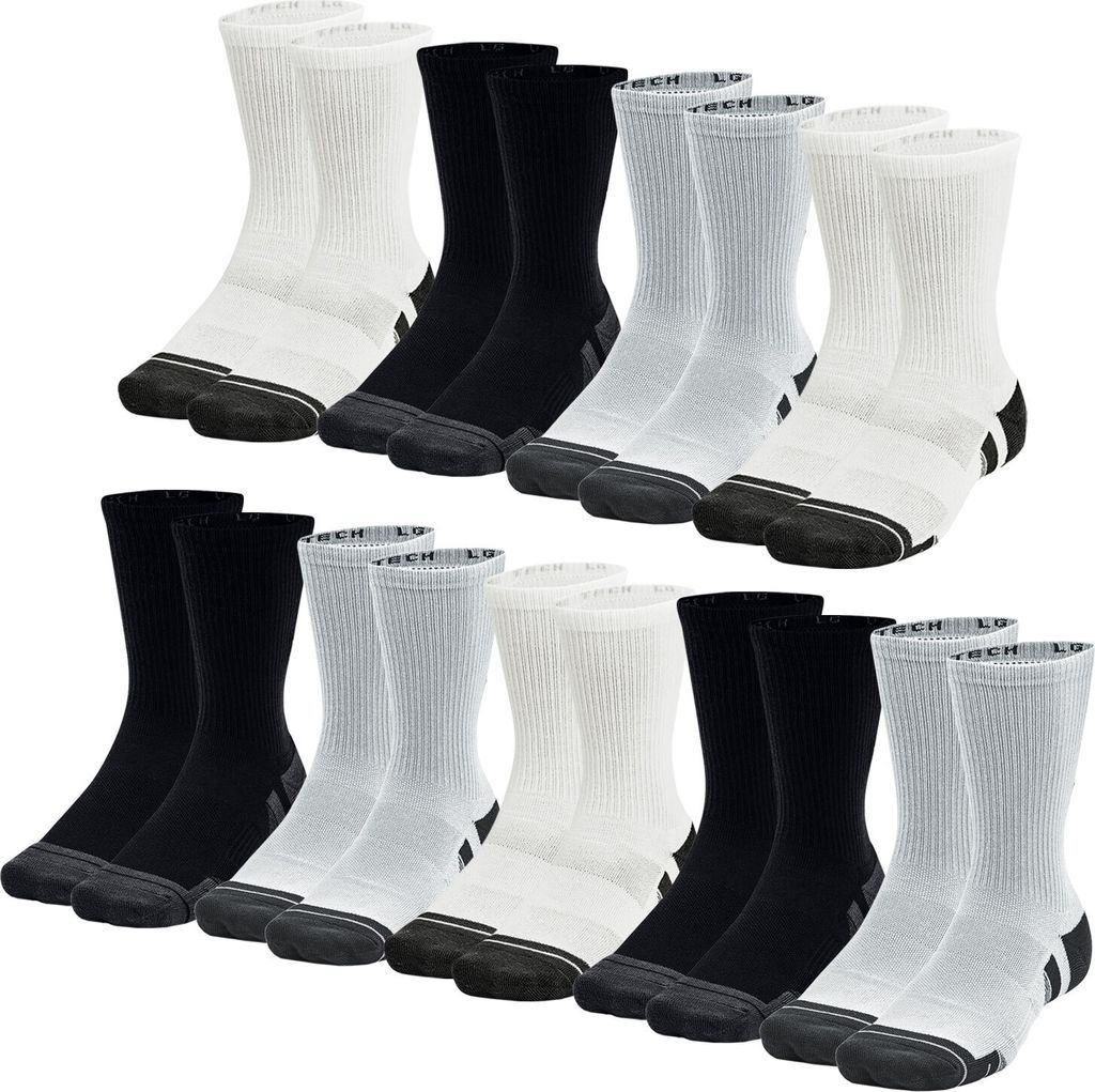 9 Paar Under Armour Performance Tech-Crew-Socken