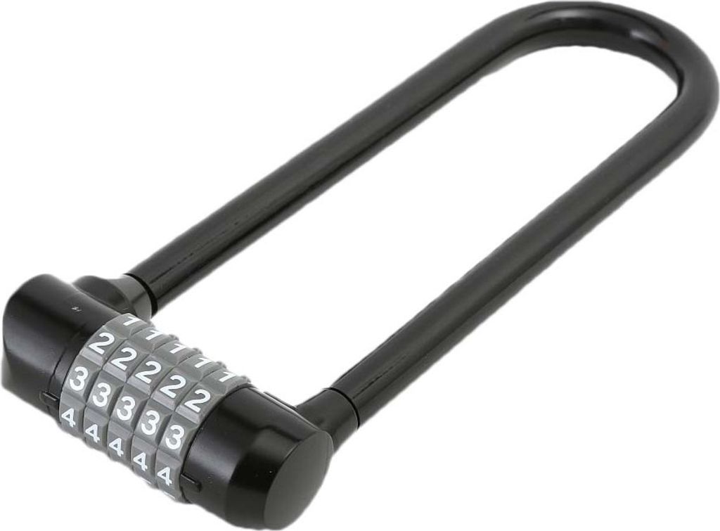 Msc Security Code Bügelschloss Schwarz 7 mm Schwarz 7 mm