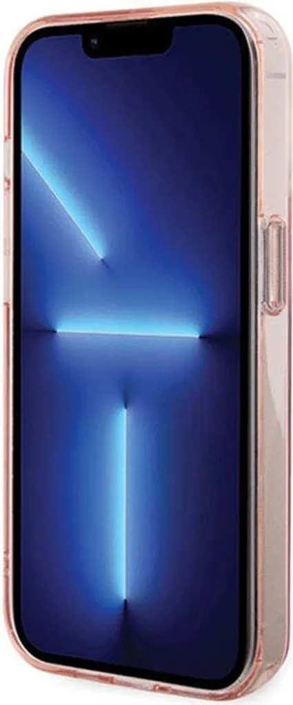 Custodia iPhone 15 Pro Karl Lagerfeld MagSafe Ring Stand Rosa Originale - 5
