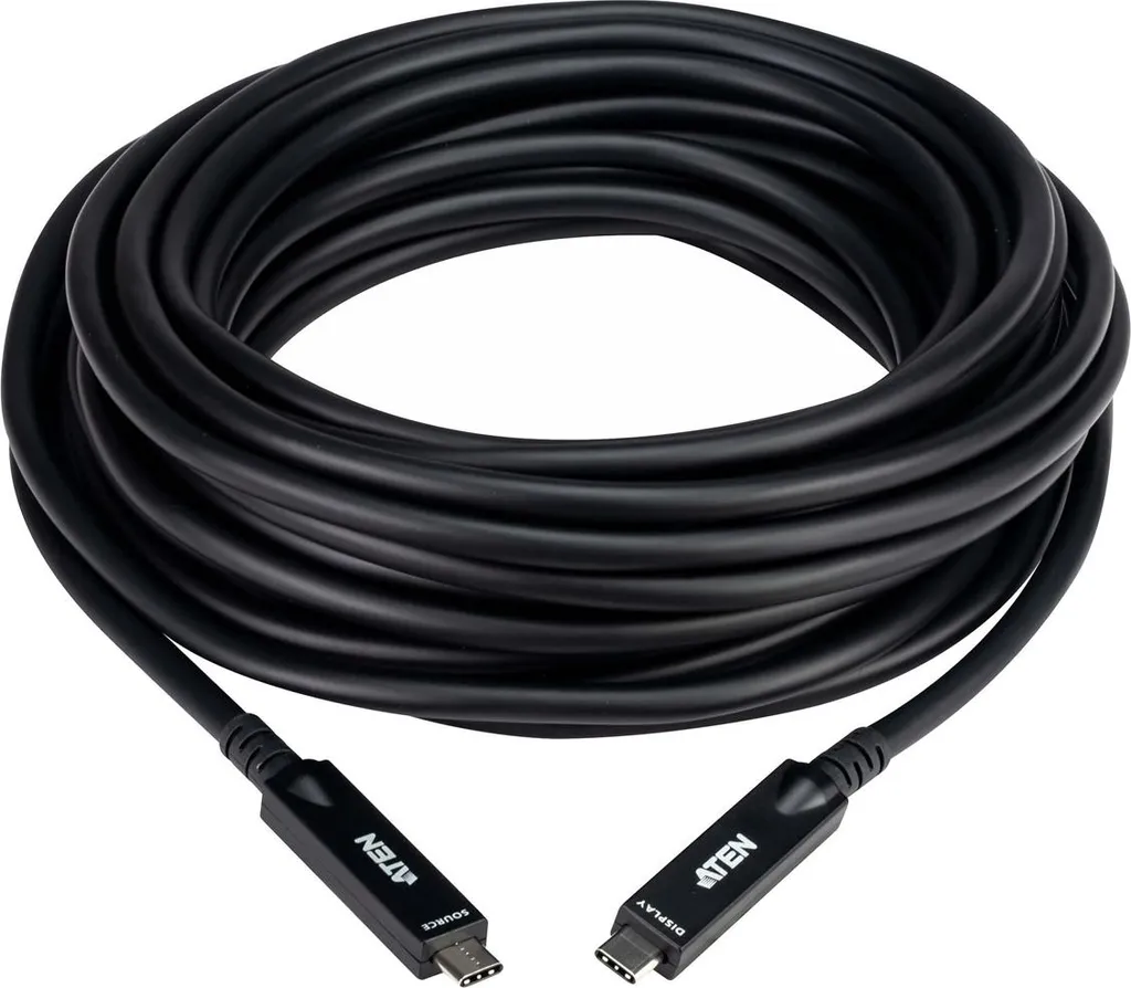 Câble Optique USB-C ATEN UE3410F Extension Active 10m Vidéo Ultra HD