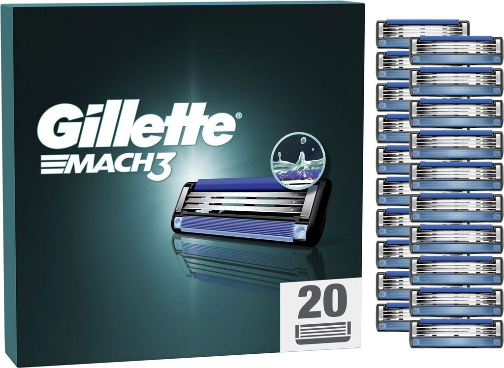 GILLETTE Mach3 20 Stück