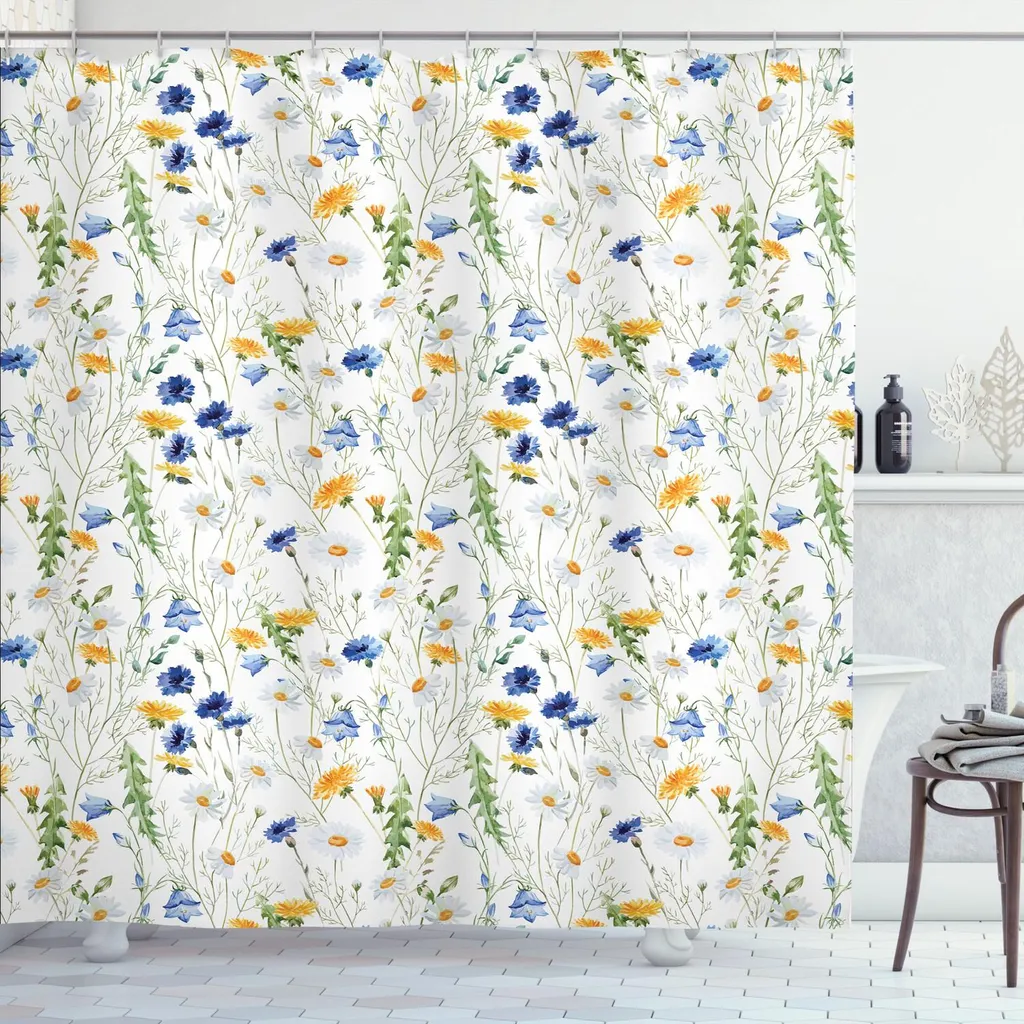 OFFERTA Tenda Doccia ABAKUHAUS 175x240 - Alta Qualità Floreale
