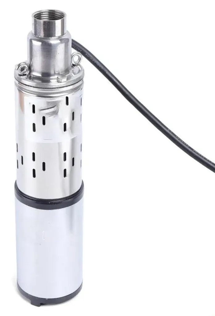 Pompe de forage solaire 48V CC avec débit 16L/min pour puits et cuves