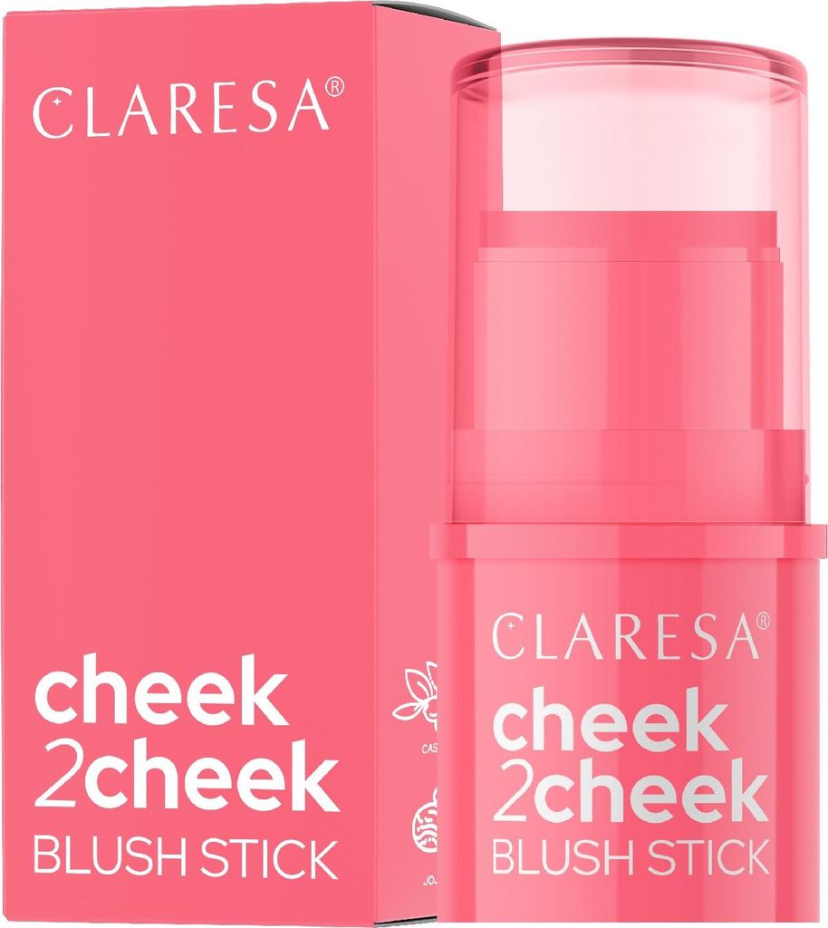 CLARESA Cheek 2 Cheek Creamy Blush Stick Nr. 02 Neon Coral 6 g