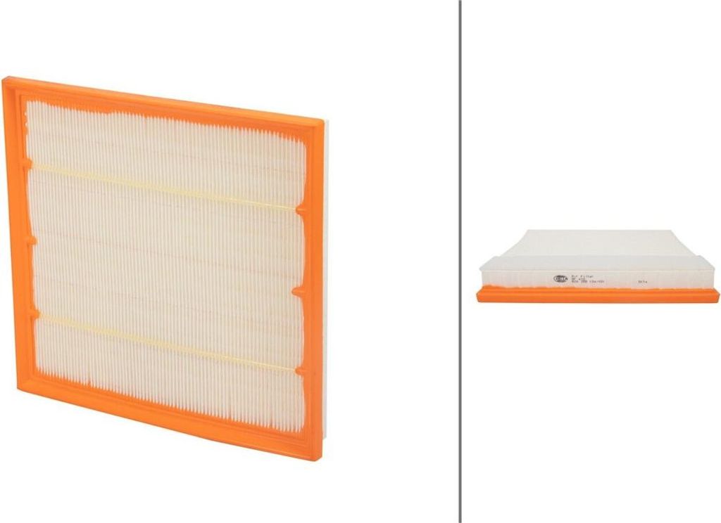Luftfilter-Einsatz 277 x 262 mm HELLA IAM-Expertise passend für BMW 6er