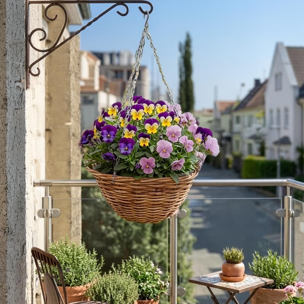 Weide Blumentopf zum hängen Ø 35 cm