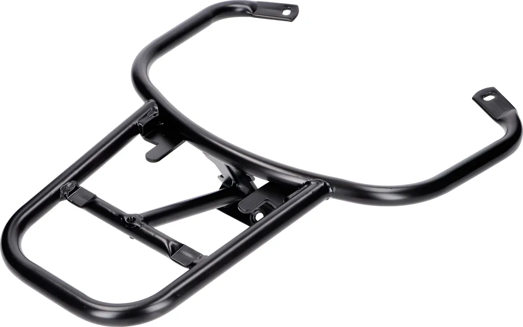 Support Top Case Vespa GTS Noir : Solution de Rangement Arrière Stable