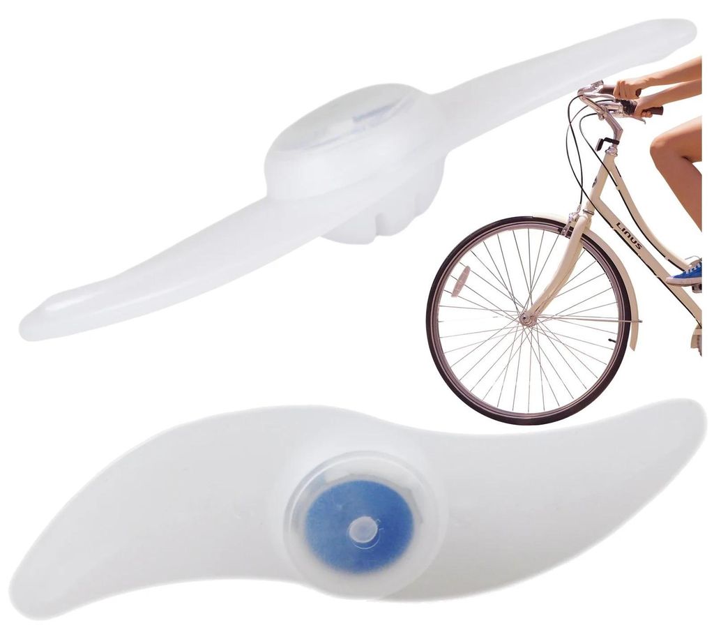 LED Speichenlicht Fahrrad Speichenlampe Fahrradlicht Blau mit 3 Leuchtmodi für bessere Sichtbarkeit am Rad