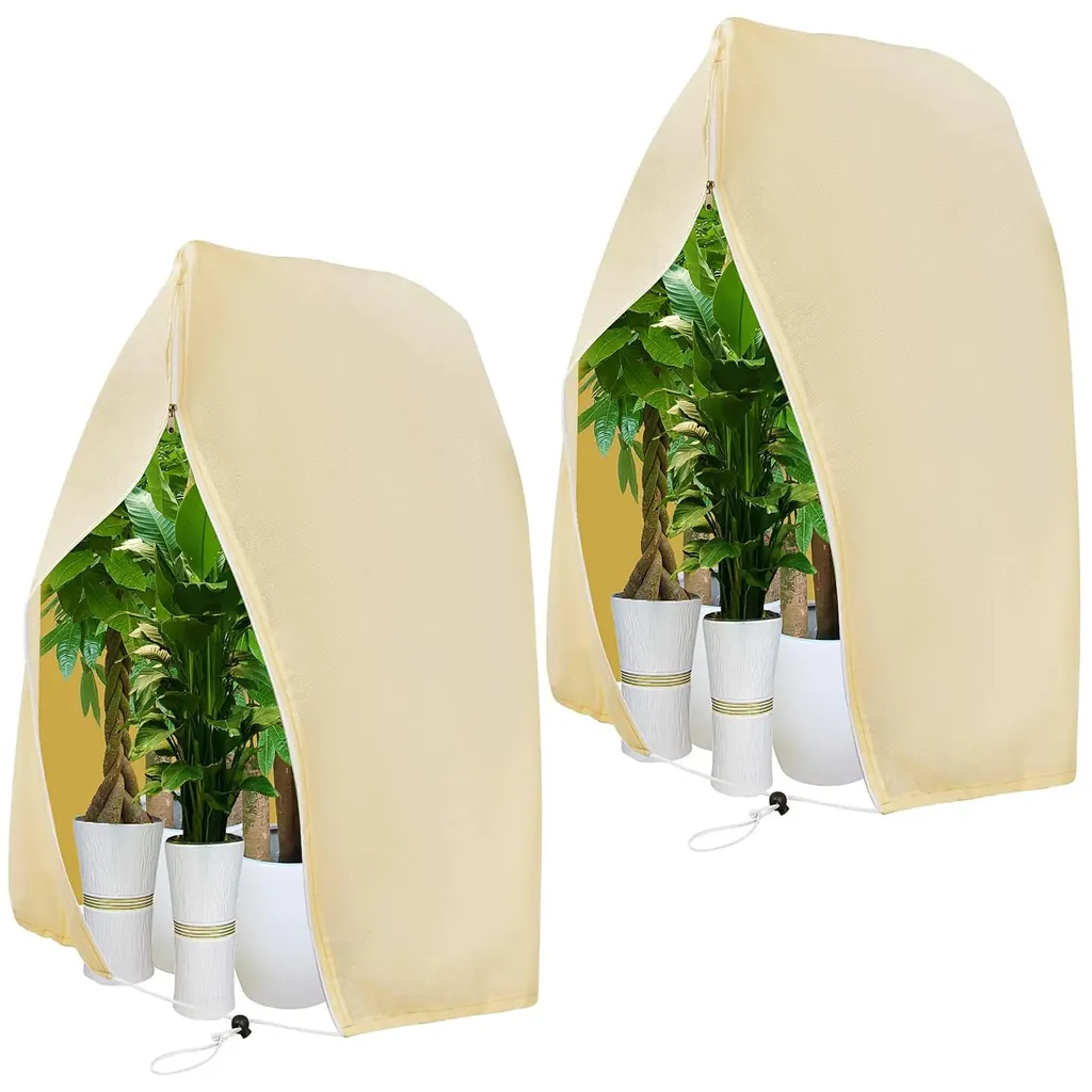 Protéger les Plantes du Gel : Lot de 2 Housses XXL 200 x 240 cm