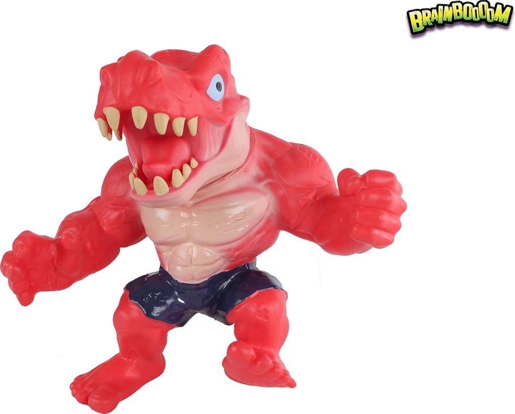 Van Manen Dinosaurier Spielzeug Brainboooom Stretch Raubtier Rot 22cm