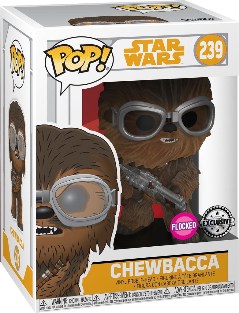 Star Wars - Chewbacca Flocked Exclusive 239 - Funko Pop! - Vinyl Figur