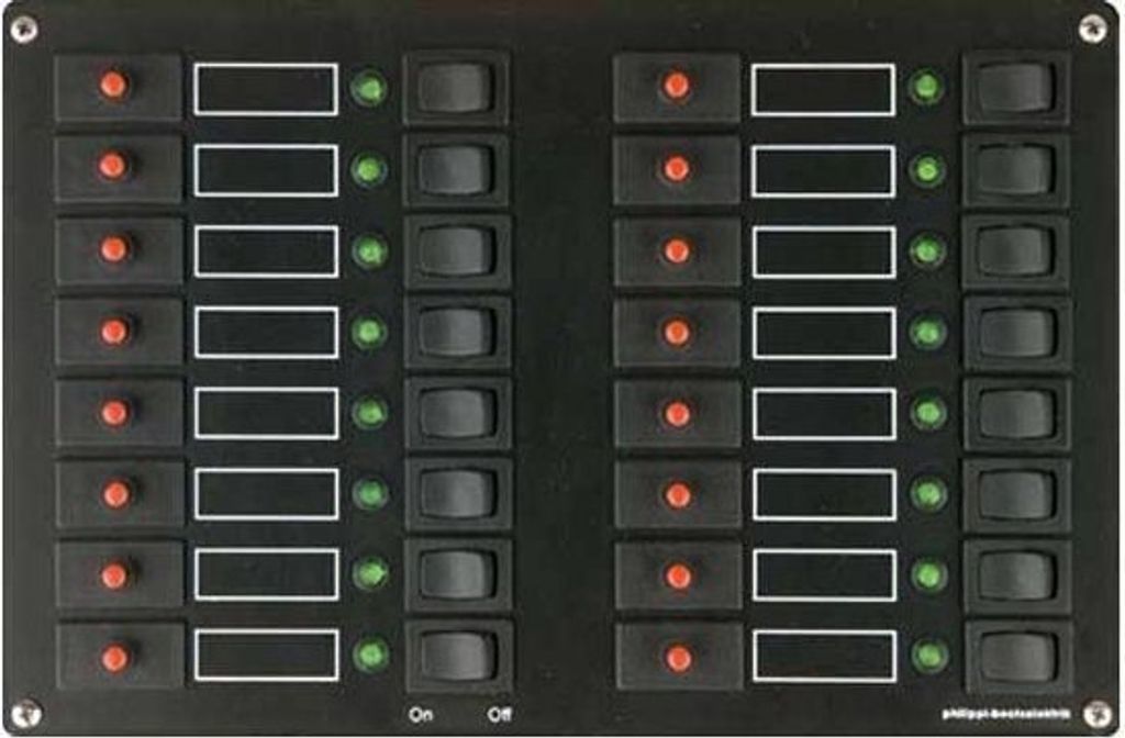 Pannello di comando Philippi 12V/24V a 16 vie STV 316 Immagine del prodotto 