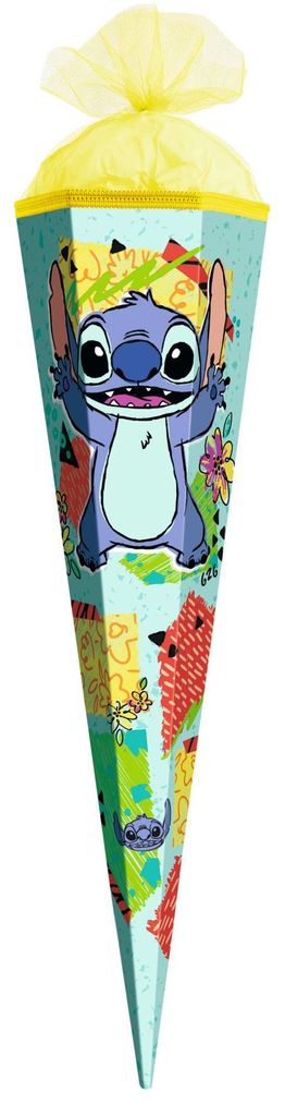 Roth Schultüte 50cm eckig Disney Stitch Produktbild 