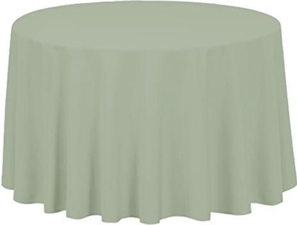 Ubrus OLIVE GREEN ROUND 320cm svatební banketový Obrázek produktu 