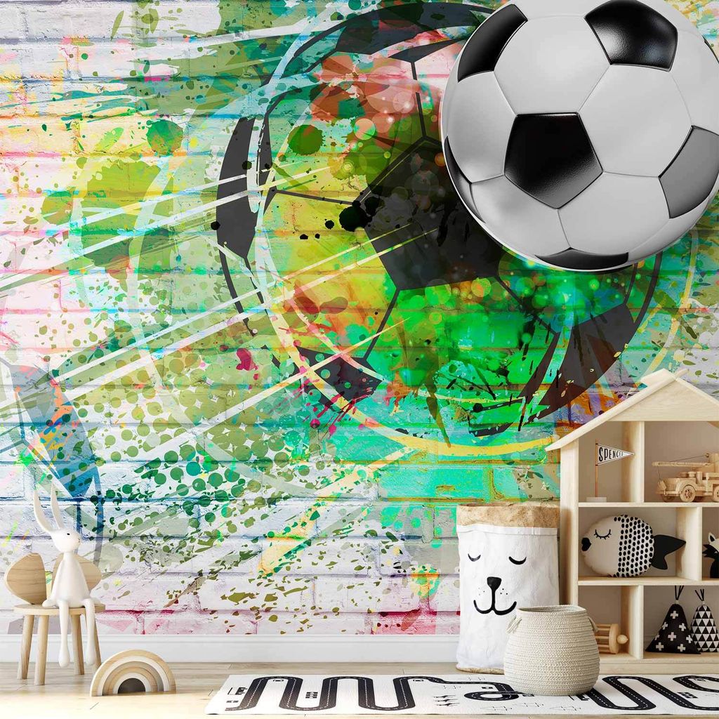 Vlies Fototapete - Colourful Sport 300x210 cm Für Kinder i-B-0044-a-a
