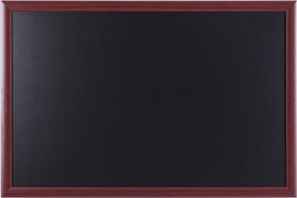 Bi-Office Kreidetafel Rahmen in Kirschoptik 1.200 x 900 mm