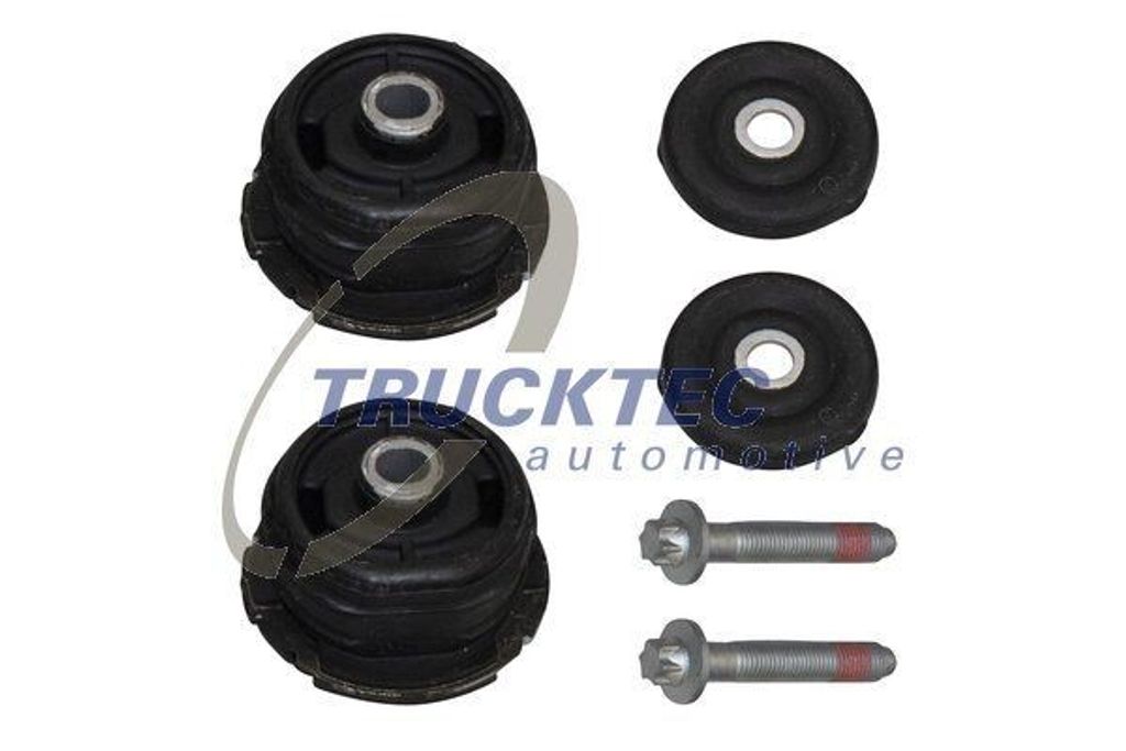 TRUCKTEC AUTOMOTIVE 02.32.058 Reparatursatz Achskörper Hinten passend für MERCEDES-BENZ E-Klasse Limousine (W210) E-Klasse T-modell (S210)