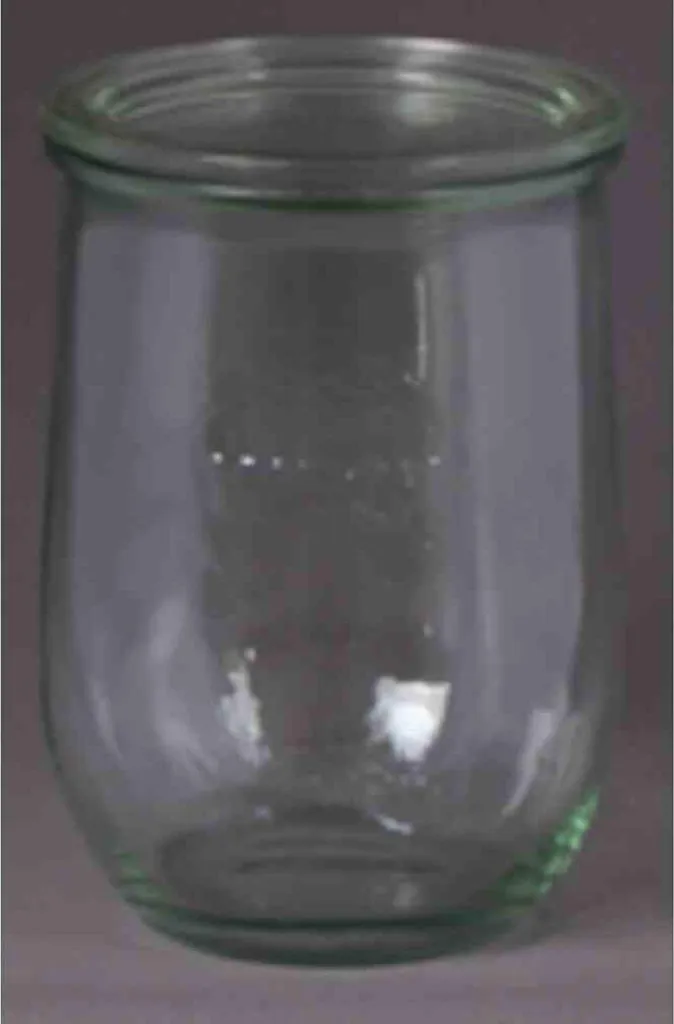 Bocal hermétique CUCINARE RR1,0 contre l'humidité - Verre 1,0 Litre