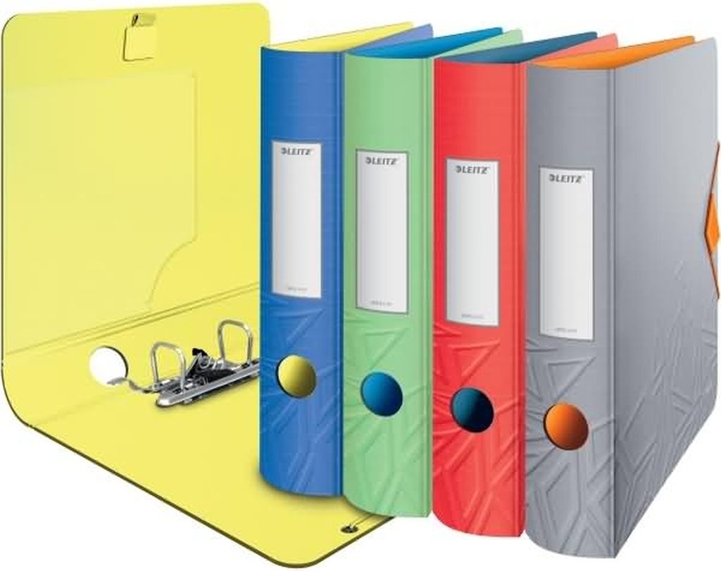 Ordner Active Urban Chic PP A4 65mm sortiert Packung mit 5 Stück